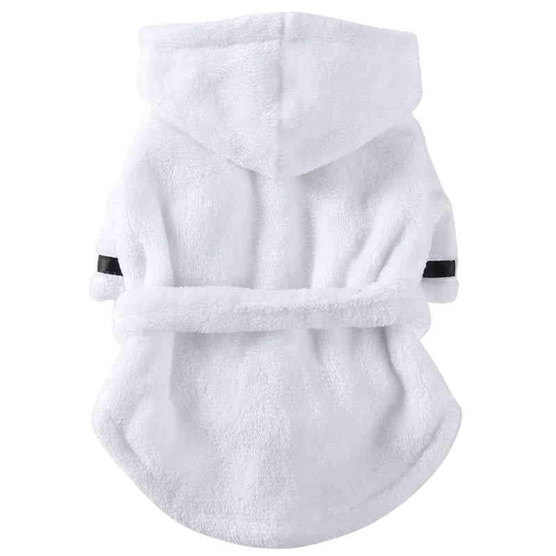 Sortez du bain sans stress! Peignoir absorbant spécial petite taille chien ou chiot